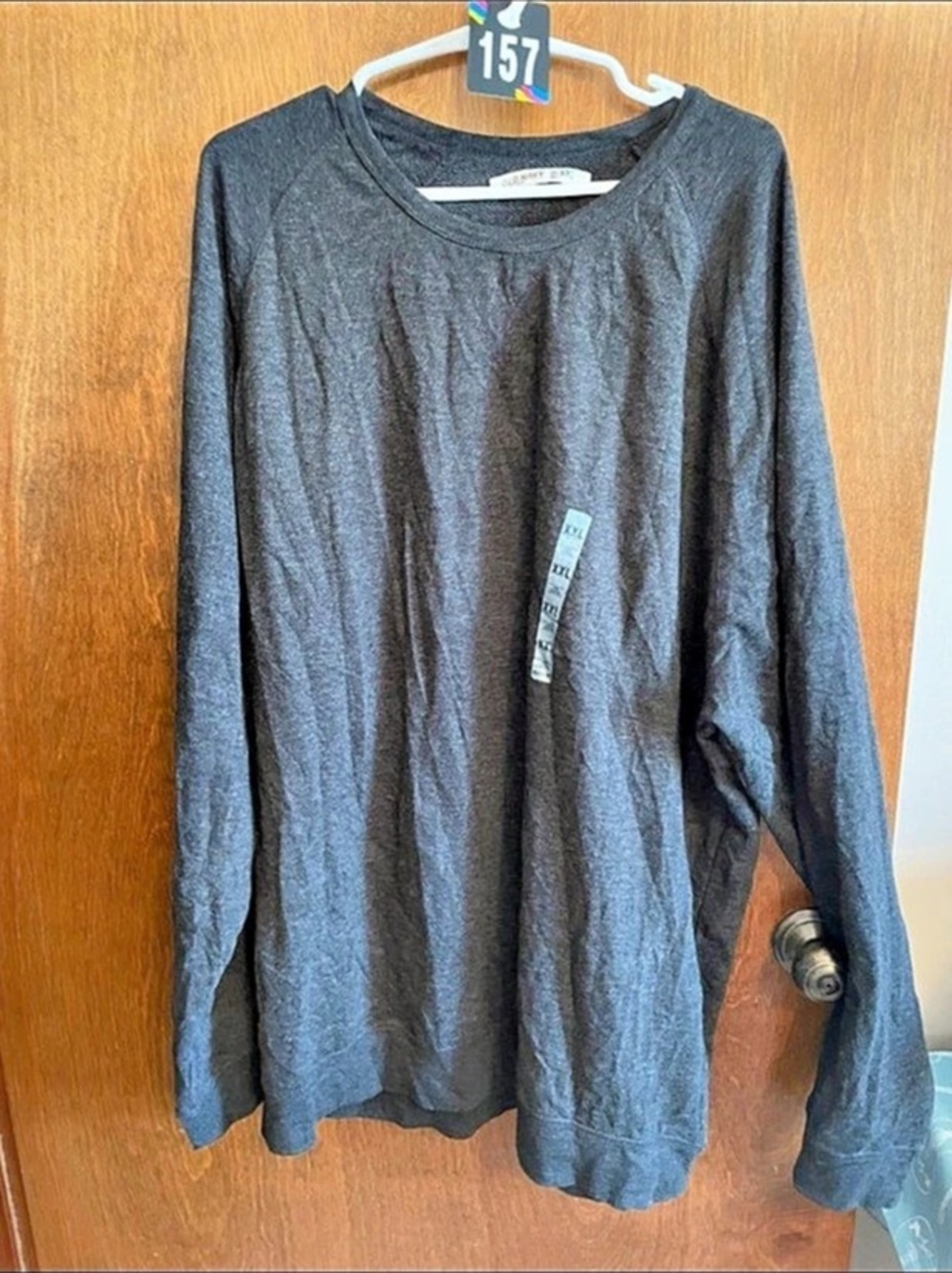 Old Navy Long Sleeve Shirt in Gray Size XXL Like New